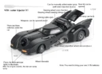 1:24 Scale Die-Cast Metal Model Car 1989 Batmobile - Image 5