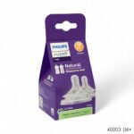 Philips Avent Teat Natural Response Nipple 2pcs Set 1m+ Level - 3