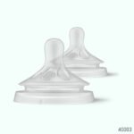 Philips Avent Teat Natural Response Nipple 2pcs Set 1m+ Level - 3 - Image 2