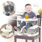 Mastela Deluxe Comfort Folding Booster Seat Infant feeding seat with tray