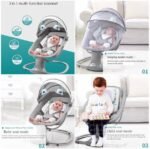 Mastela 3-in-1 Multifunctional Baby Bassinet, Rocker & Chai - Image 5