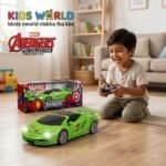 Avengers Hulk Remote Control Toy Car with Light & Sound