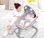 Mastela 3-in-1 Multifunctional Baby Bassinet, Rocker & Chai - Image 3