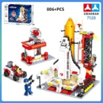Space Shuttle Launch Building Block Set (806+ PCS) - Image 4