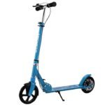 Hapsters Urban Scooter – Height Adjustable Foldable Kick Scooter Blue - Image 2