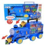 Thomas and friends Train set 5 Pcs Thomas storage train set Pull Back toy for kids gift