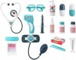 Kids Doctor Medical Play Set with Carry Case - Image 3