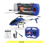 Rc Helicopter - 3.5CH Metal RC Helicopter With Lights Remote Controller Helicopter - Image 3