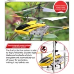 Rc Helicopter - 3.5CH Metal RC Helicopter With Lights Remote Controller Helicopter - Image 3