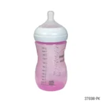 Philips Avent Natural Response Color Baby Feeding Bottle Wide Neck PP 3-6m+, 260ml Single Bottle - Pink - Image 2