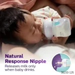 Philips Avent Natural Response Baby PP Feeding Bottle PP AirFree Vent 125ml 0m+ (Indonesia) - Image 3