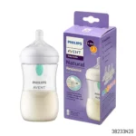 Philips Avent Natural Response Baby Feeding Bottle PP AirFree Vent 260ml 3-6m (Indonesia)