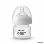 Philips Avent Natural Glass Feeding Bottle 60ml - 0m+ SCF677 - Image 2