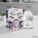 Philips Avent Natural Glass Feeding Bottle 60ml - 0m+ SCF677 - Image 3